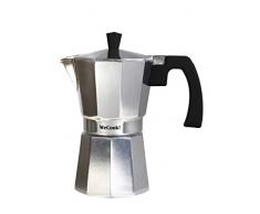 Wecook 40112 Traditionelle Kaffeemaschine aus Aluminium PAOLA 12 Tassen