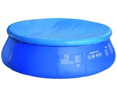 Jilong Pool-Abdeckung rund Abdeckplane für Quick-Up Pool Gr. Ø 300 - 305 cm runde Fast Set Pool Prompt Set Schimmbecken Schwimmbad Cover