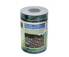 Floraworld 017420 Sicht-/ Wind- und Objektschutz Standard Dekor-Folie, Schieferstein, 2050 x 13 x 19 cm