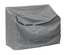 Dehner Deluxe Schutzhülle für Gartenbank, ca. 160 x 78 x 75 cm, Polyester, anthrazit