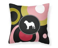 Carolines Treasures KJ1124PW1414 Dekokissen aus Leinenstoff, groß, Mehrfarbig