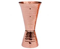 Prince of Scots Messbecher aus reinem Kupfer, gehämmert