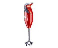 Bamix SwissLine Stabmixer, Edelstahl, rot