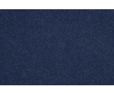 Teppichboden Nadelvlies Kurzflorteppich Bodenbelag Uni anthrazit blau 600 x 200 cm. Weitere Farben und Größen verfügbar