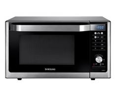 Samsung MC32 F606TCT Mikrowelle einfache, 32 Liter, 1500 W, silberfarben