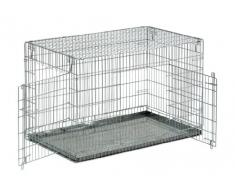 Karlie Drahtkäfig, Klappbar 60 cm x 45 cm x 53 cm Verzinkt, 1 Tür