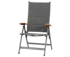 Siena Garden Savina XL Klappsessel, grau