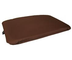 P & L Superior Pet Beds Kissen für Haustiere, strapazierfähig, wasserdicht Bettdecken, groß, 127 x 82 x 11 cm, braun
