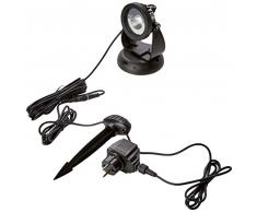 Aqua FORTE Power LED Garten & Teich Beleuchtung, Schwarz