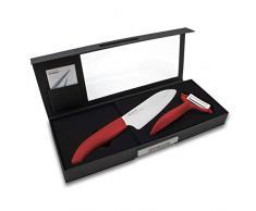 Kyocera Kochmesser, Keramik, Rot