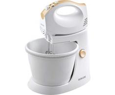 SENCOR SHM 5330 Handmixer mit Rührschüssel, Plastic, Weiß