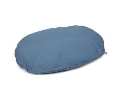 Karlie 707077 Designed by Lotte Kissen oval Girco L: 97 cm B: 67 cm H: 10 cm, blau