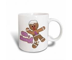 3dRose mug_119149_3 Becher, keramik, schwarz/weiß