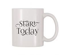 4 All Times Start Heute Kaffee Tasse 11 Oz weiß