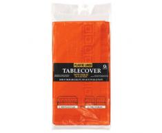Amscan International Tischdecke Emb S/C, Orange