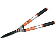 Riegolux 301976 Heckenschere, gewellt, Teleskopgriff, Aluminium
