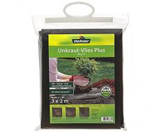 Dehner Garten Unkraut-Vlies Plus, ca. 3 x 2 m, schwarz