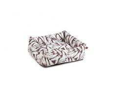Karlie 707055 Designed by Lotte Bett Ferny L: 55 cm B: 50 cm H: 20 cm, S, braun-beige