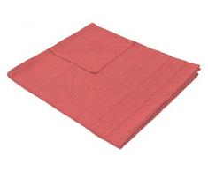 Hagemann ttav2_160190_bordeaux Tagesdecke, Stoff, bordeaux, 160 x 190 cm