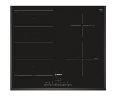 Bosch Serie 6 PXE651FC1E Eingebaut Zonen-Induktionskochfeld Schwarz Kochfeld - Kochfelder (Eingebaut, Zonen-Induktionskochfeld, Keramik, Schwarz, 1400 W, 14,5 cm)