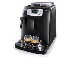 Saeco HD8751/11 Intelia Kaffeevollautomat (Keramikmahlwerk, Dampfdüse) schwarz
