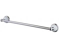 Bisk Grenada Reihe Handtuchhalter, 46 cm, weiß/chrom