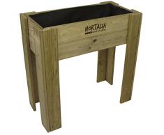 hortalia Brico Hochbeet, garden-table-Kultur - S (80 x 80 x 40 cm)