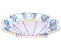 Creative Converting 336719 Teller, 22,9 cm, irisierend, 1,3 x 21,6 x 21,3 cm