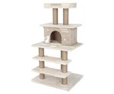 Kerbl 81565 Kratzbaum Chillout Lounge, 70 x 59 x 136 cm, beige/braun