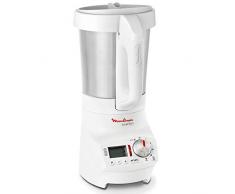 Moulinex LM904110 Standmixer Soup & Co Standmixer Gaspachos Smoothies Compotes 1100W 1,8l weiß