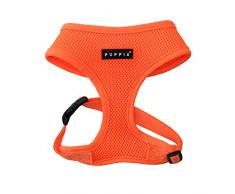 Puppia PAPA-AC1325 Geschirr, Neon Soft, L, orange