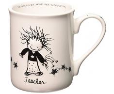 Enesco Kinder of the Inner Light Graduate Tasse, 10,2 cm Lehrer 16 ounce weiÃ