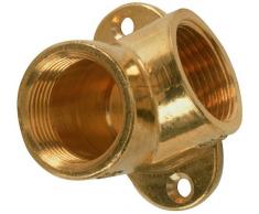 Cornat Wandscheibe 1/2, Messing / Garten Bewässerung / FLOR92840