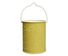 Orla Kiely Linear Stem Teelicht Laterne – Gelb