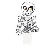 Unique 63455 Decoration Party-Deko, plastik, weiß