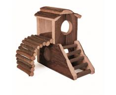 Trixie 6113 Natural Living Mats Blockhaus, 17 × 17 × 10 cm