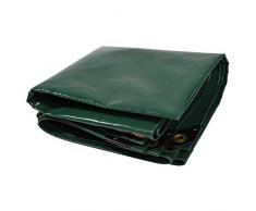 Nemaxx PLA812 Premium Abdeckplane 800x1200 cm grün mit Ösen, 650 g/m² PVC wasserdicht&reißfest, hochwertige Plane universell für LKW, Pool, Holz Gartenmöbel, Abdeckung, Schutzplane, Gewebeplane, 96m²