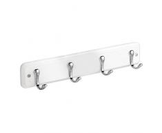 InterDesign 79330EU wandmontierte Hakenleiste York zum Hängen über die Tür