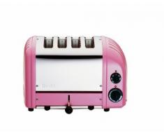 Dualit 42186 Vario Combi Toaster 2+2 Scheiben, pink