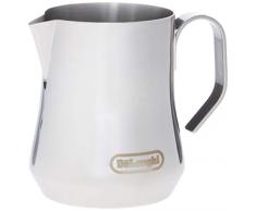 DeLonghi DLSC060 ECO 311.W/BK/R/B Milchkännchen, 18/8 Edelstahl, 350 ml