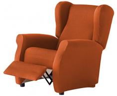 Martina Home Schutzhülle aus elastischem Sessel Modell Tunez Bezug für Relax-Sessel 32x42x8 cm orange