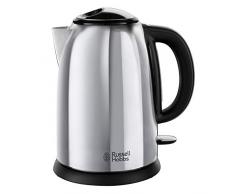 Russell Hobbs Wasserkocher, Victory, 1,7l, 2400W, Schnellkochfunktion, Edelstahl, optimierte AusgusstÃ¼lle, herausnehmbarer Kalkfilter, Wasserstandsanzeige, Teekocher 23930-70