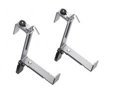 Emsa 516784 Blumenkastenhalter für Casa Mesh Blumenkästen, Aluminium, Casa Mesh