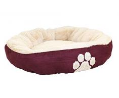 Hugs by Happy Pet Hugs Hundebett, rund, 61 cm, Grape