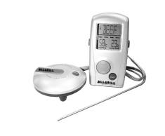 Allgrill Grillzubehör Funk-, Grill- und Ofen-Thermometer, Mehrfarbig, 2-teilig