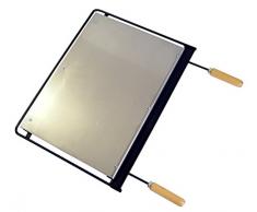 Imex El Zorro Grillplatte, Eisen 43,5 x 41 cm grau