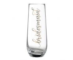 Lillian Rose Gold Champagnerglas ohne Stiel Bridesmaid (Brautjungfer) 5.75 H gold