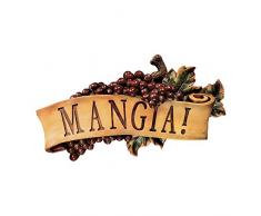 Design Toscano Mangia, Wandschild