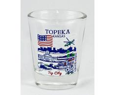 Topeka (Kansas Great American Cities Collection Shot Glas