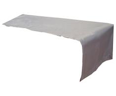 Beo Wasserabweisender Tischläufer 100% Polyester in hellgrau 120x45cm